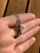 Lade das Bild in den Galerie-Viewer, collier funéraire ange