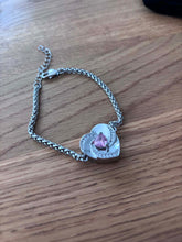 Load image into Gallery viewer, Bracelet cinéraire rose