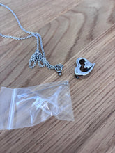 Ladda upp bild till gallerivisning, Collier Cinéraire Double Cœur Argent - photo 5