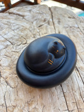 Ladda upp bild till gallerivisning, Urne Chat céramique noire - photo 7