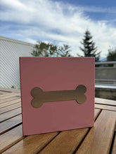 Lade das Bild in den Galerie-Viewer, urne funeraire os rose chien avec vue montagne