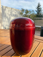 Ladda upp bild till gallerivisning, Urne Métal Canada Rouge - photo 3