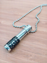 Ladda upp bild till gallerivisning, Urne Pendentif Cylindre Noir - photo 1