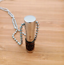 Ladda upp bild till gallerivisning, Urne Pendentif Cylindre Noir - photo 3