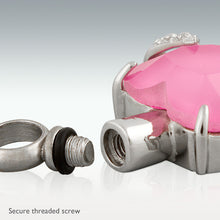 Lade das Bild in den Galerie-Viewer, Asche Anhänger Rosa Herz