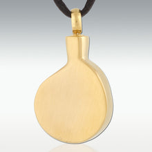 Lade das Bild in den Galerie-Viewer, Asche Anhänger Gold Perle