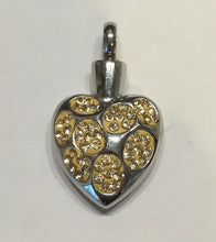 Lade das Bild in den Galerie-Viewer, Asche Anhänger Herz GOLDA