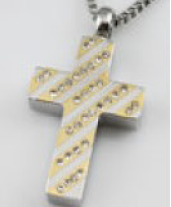 Lade das Bild in den Galerie-Viewer, Asche Anhänger Kreuz LOTIE