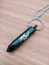 Lade das Bild in den Galerie-Viewer, Asche Anhänger Kugel schwarz