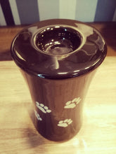 Lade das Bild in den Galerie-Viewer, Schwarze Kerzenhalter-Urne