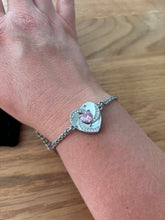Load image into Gallery viewer, Bracelet funeraire coeur
