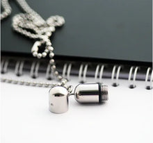 Ladda upp bild till gallerivisning, Pendentif Funéraire Mignon Argent - photo 2
