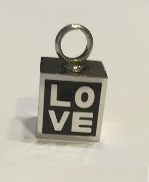 Pendentif funéraire : LOVE CUBE